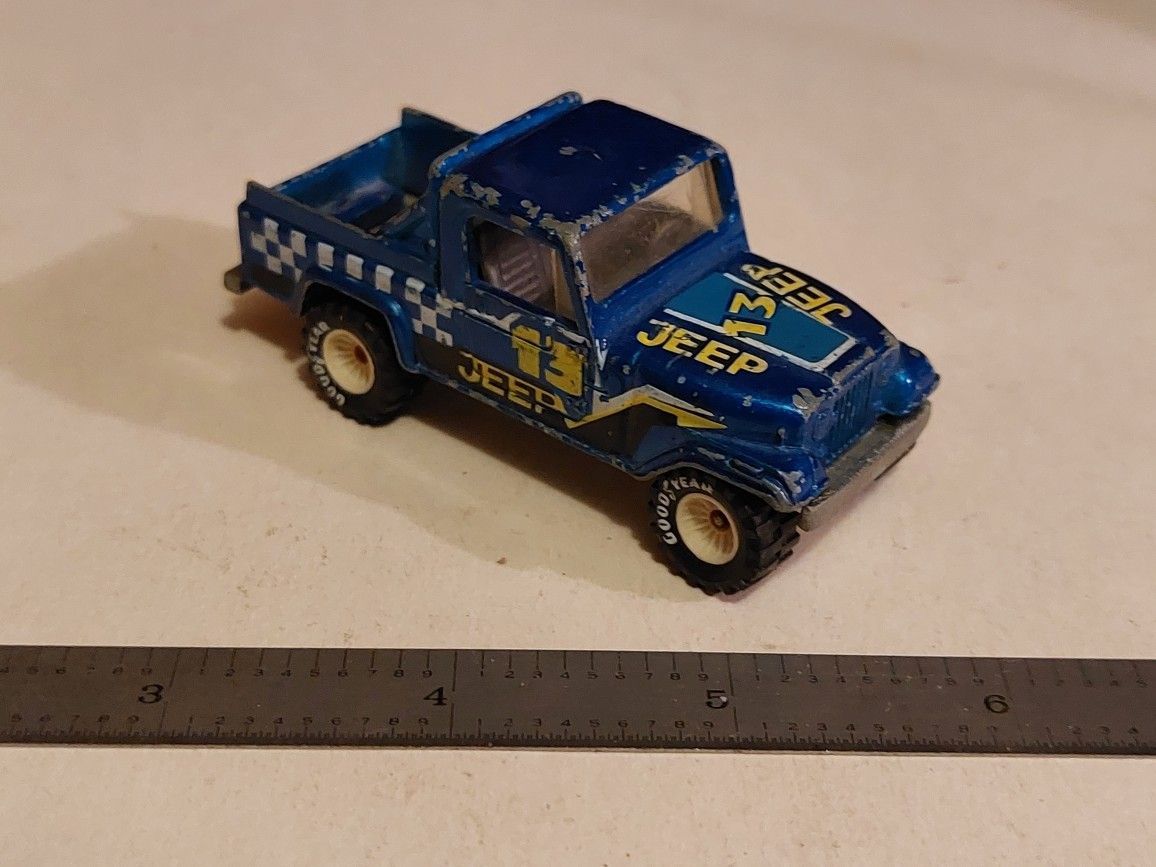 Vintage Hotwheels 1982 Jeep Scrambler
