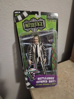 Neca Beetlejuice Striped Suit