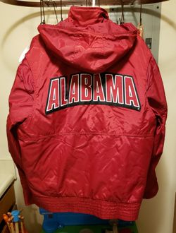 Alabama Crimson Tide Stitched NIKE Jacket Size Medium