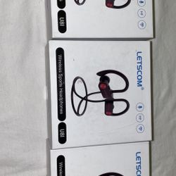 3 LetsCom Gym Headphones