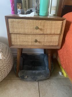 Rattan Side Tables