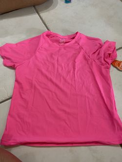 Girls water shirts and bathing suit