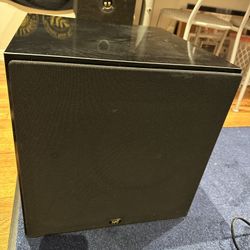 NHT SW2P Subwoofer With Matching MA-1A Amplifier 