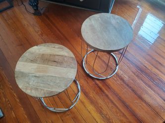 Twin End Tables. Pick Up Only.