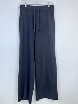 Wide-Leg Drawstring Lounge Pants