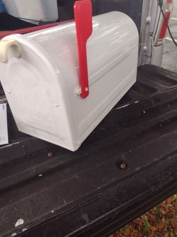 Metal Mailbox .