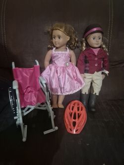 Our Generation Dolls w/ Accessories
