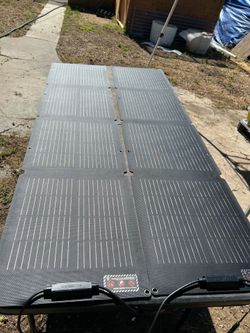 Eco flow portable 110 watt solar panels