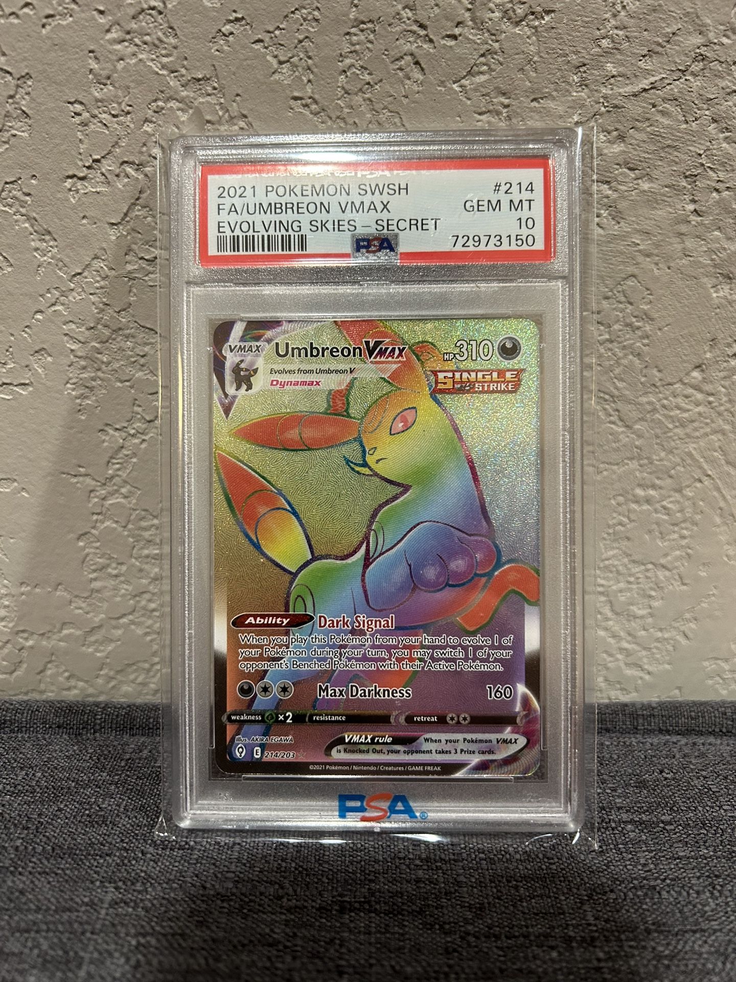 Umbreon Vmax From Evolving Skies