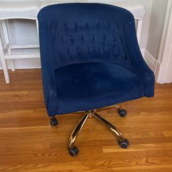 Navy Blue Desk Chair