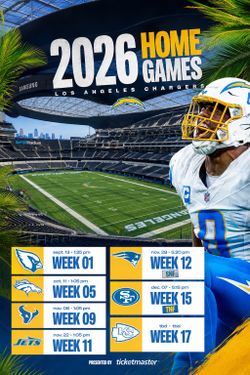 Chargers 2026 Tickets