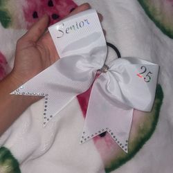 New Cheer Bow Senior 2025 