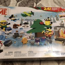 Mega Bloks Despicable Me Minions Advent Calendar New