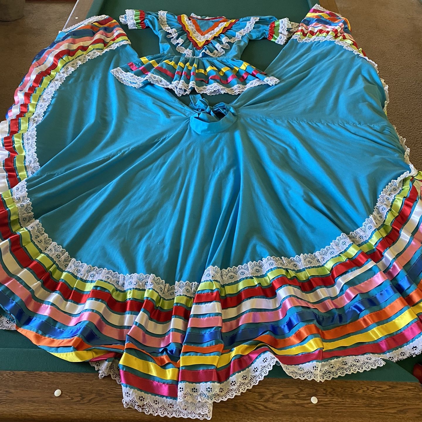 blue folklorico dress Folklorico Dress for Sale in Phoenix, AZ