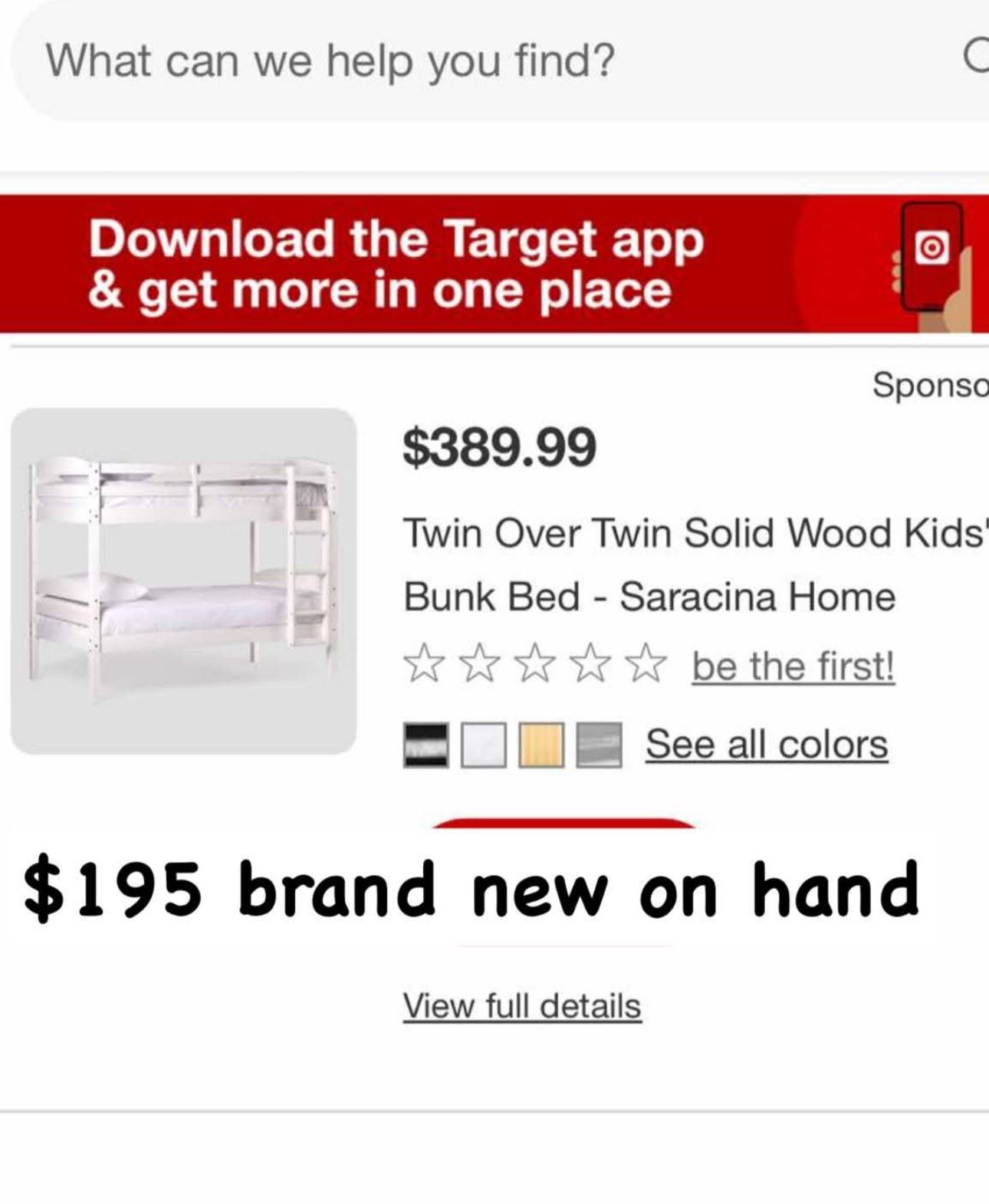 Twin Solid Wood Bunk Beds