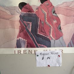 Irene Klar signed print