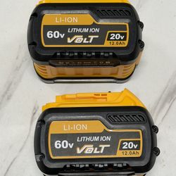 2Pack Upgraded 9.0Ah Battery DCB609 Replacement for DEWALT 20V/60V 120V MAX XR Lithium-Ion Battery DCB606 DCB609 DCB612 DCB203 DCB204 Power Tool. 