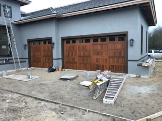 Garage door new
