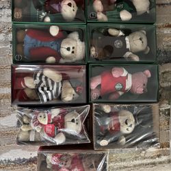 Starbucks Bearista Bears 