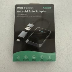 Android Auto Wireless Adapter for Factory Wired Android Auto - Instant Connection