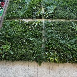 Artificial Grass Wall Panels, UV-Anti, 40x40