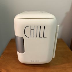 Rae Dunn Skincare Mini Fridge