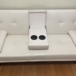 White Foldable Couch