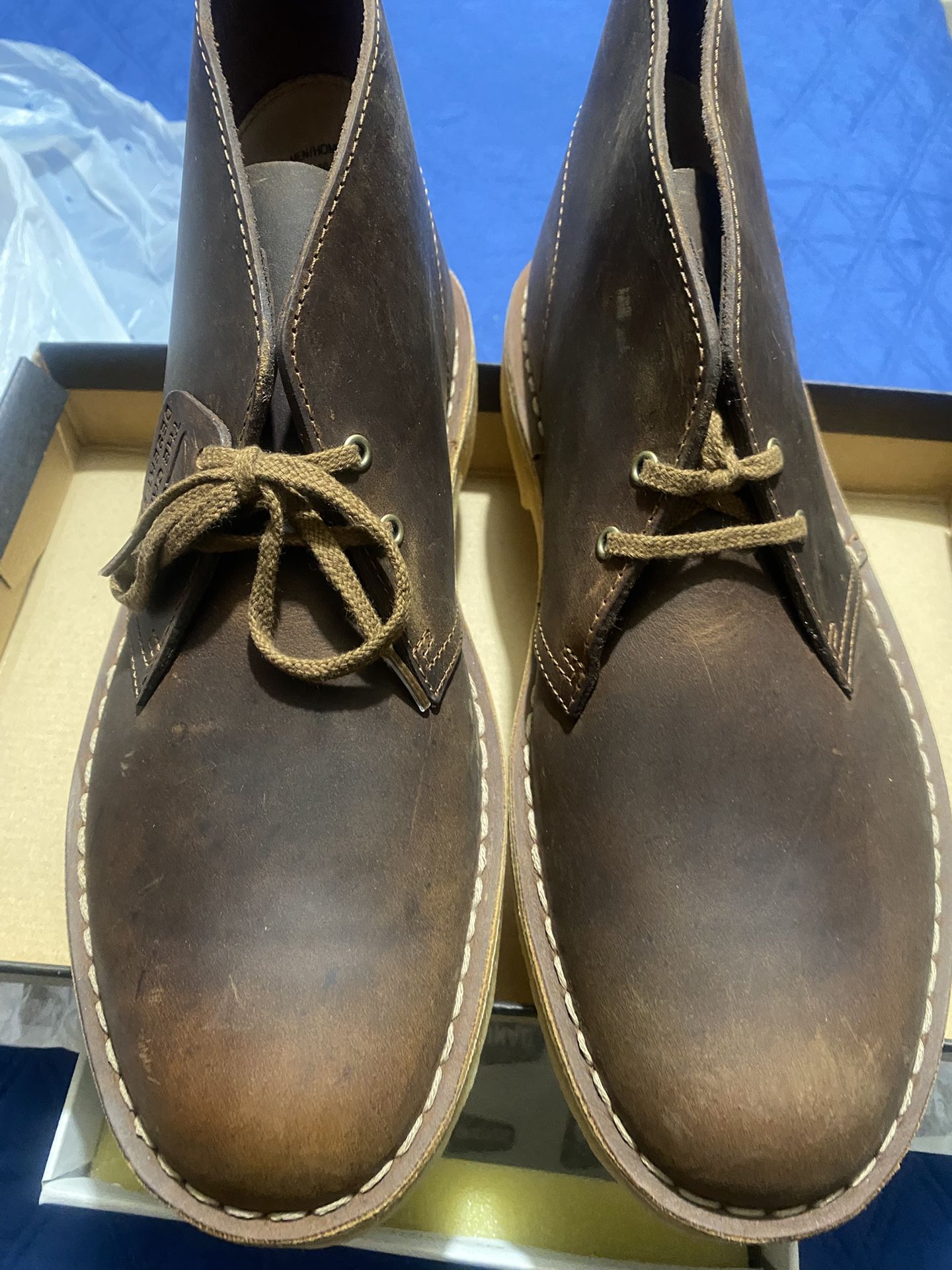 Clarks Originals Mens Size 9 Desert Boot Beeswax Brand New Aldo Casual Dress Wear