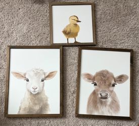 Baby Farm Animal Decor
