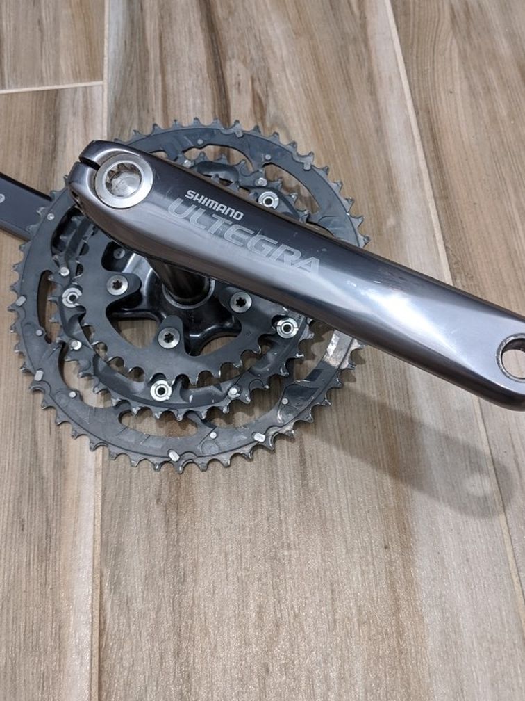 Shimano Ultegra 10 speed triple chainset