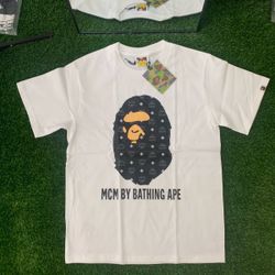 🔥 Bape x MCM tee size Small