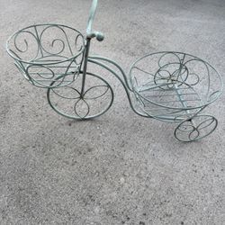 Bicycle Metal Plant Stand