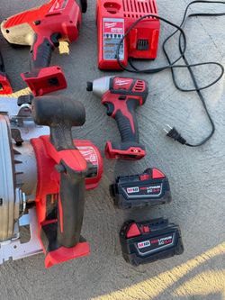 Milwaukee m18 tool set 7 piece