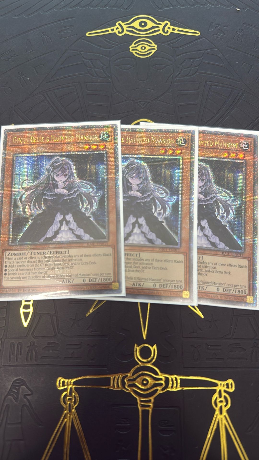 Ghost Belle & Haunted Mansion (Quarter Century Secret Rare) - 25th Anniversary Rarity Collection Yugioh