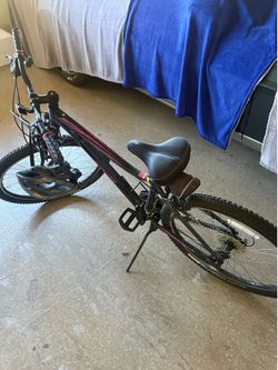 Purple bike