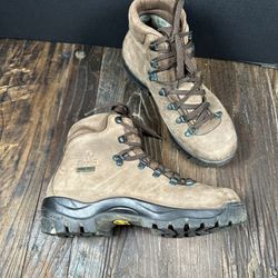 Vasque GTX Vibram Waterproof Hiking Boots WoMen's Size 7 Made In Italy 7577