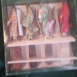 Butter Knives, Shoe design  decorative. Stencil steel. Woodland hills Ca. 