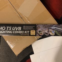 HO T5 UVB Lighting Combo Kit