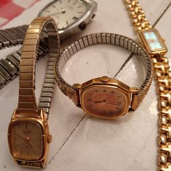 Vintage Watch Lot Seiko, Citizens,Timex
