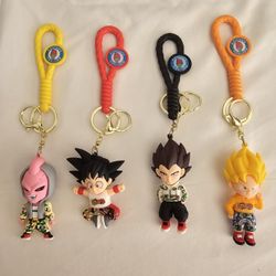 Dragon Ball Z Pokemon Keychains (Pice For Each)