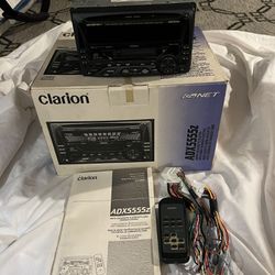 1999 Clarion Am/Fm Radio And Cassette CD  Changer ADX5555Z Car Stereo