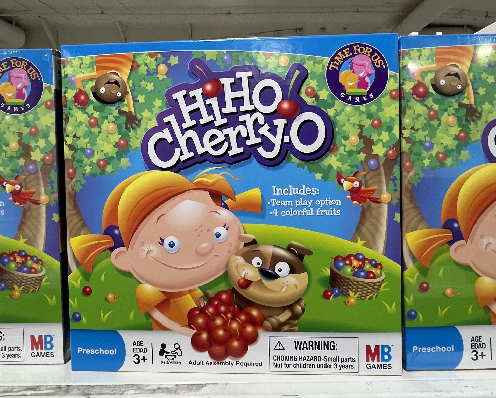 Hasbro Hi Ho! Cherry-O Board Game for 2 to 4 Players Kids Ages 3 and Up $4.99
