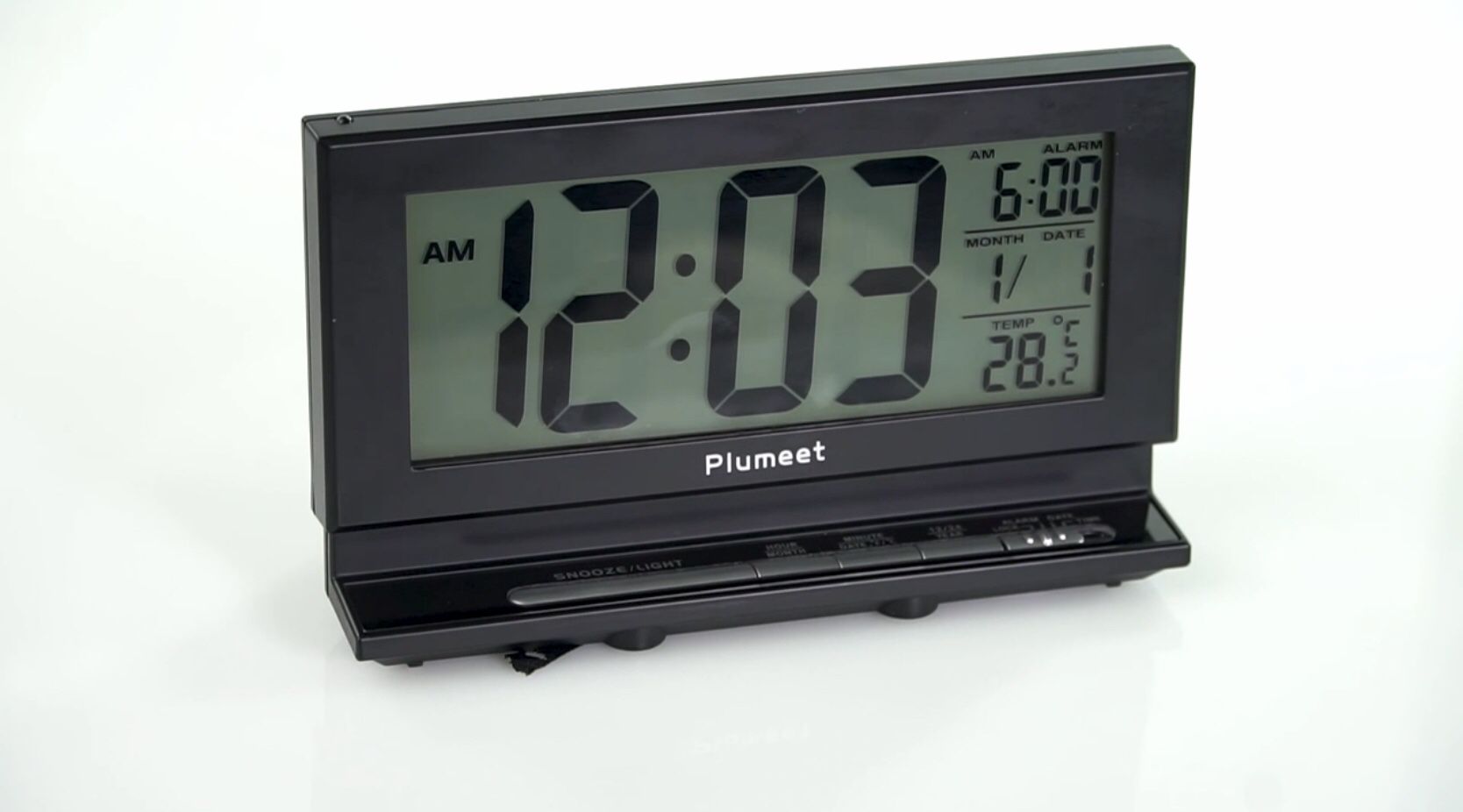 Plumeet Digital Alarm Clock