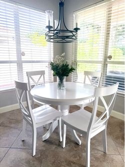 Dining Table Set and bar stools