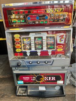 Vintage THE JOKER Pachislo Skill - Stop Slot Machine