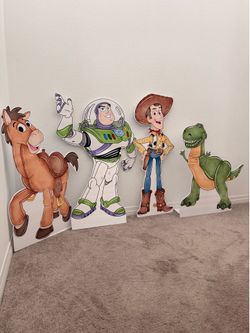 Toy Story Party Cutouts – Handmade 🤠🚀