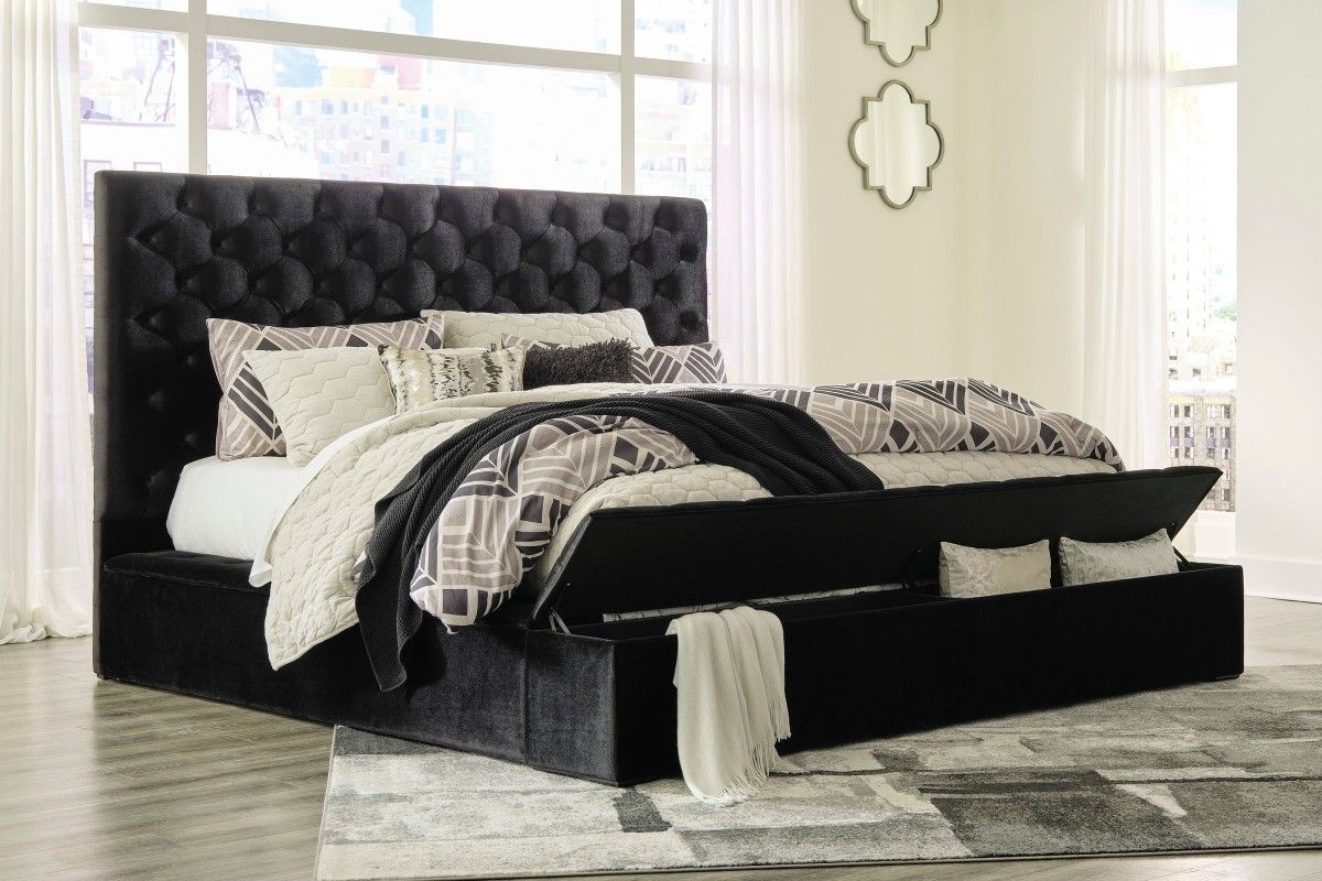 ♥️Lindenfield King Black Storage Bed

Same Day Delivery 🚛