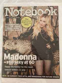 Madonna Notebook Magazine December 2018 issue