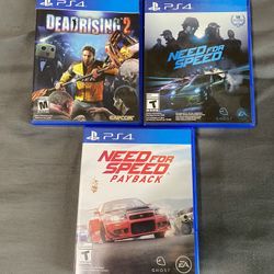 Ps4 Games. $20 Takes All 3
