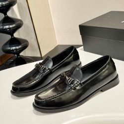 YSL Men’s Leather Shoes With Box 2025 New 